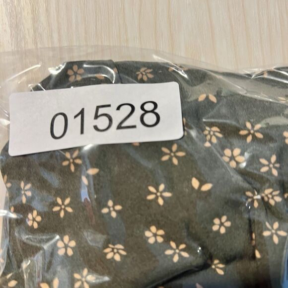 Trixxi Women's Plus 1X Dress Green Floral Adjustable Boho Festival Hippie Fairy - Picture 7 of 7